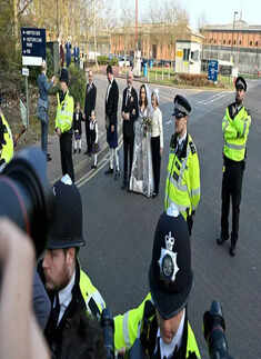 Wikileaks founder Julian Assange gets married in Belmarsh prison