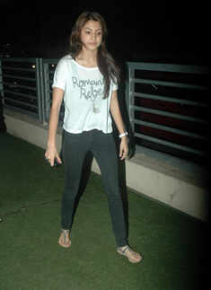 Anushka spotted at PVR