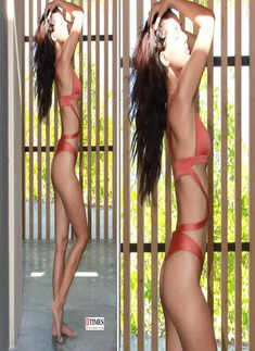 Disha Patani sets hearts racing with her new sun-kissed picture in a cutout swimsuit