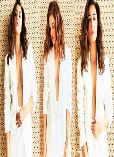 Nargis Fakhri oozes glamour in these new pictures in an unbuttoned blazer