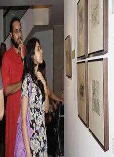 Chittaprosad's art exhibition