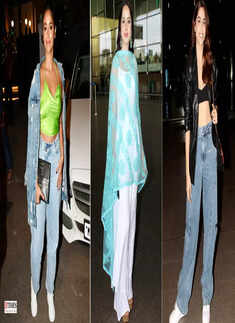 #ETimesSnapped: From Ileana D'Cruz to Sharvari Wagh, paparazzi pictures of your favourite celebs