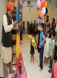 Prince Singhal's son Arav's 2nd b'day