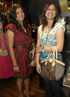 Celebration for collections at Kiran's store