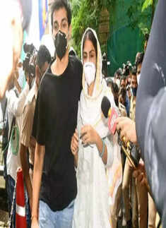 Sushant Singh Rajput death case: Pictures of Rhea Chakraborty go viral after she gets charged by NCB