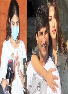 Sushant Singh Rajput death case: Pictures of Rhea Chakraborty go viral after she gets charged by NCB