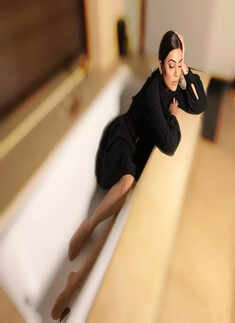 Mesmerising pictures of Sushmita Sen & daughter Renee chilling in a black monokini from their exotic vacation