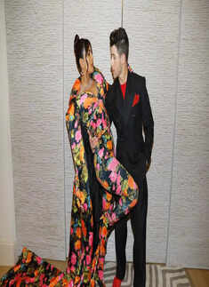 Priyanka Chopra stuns in a red cutout dress at 40th beachside b&rsquo;day party, Nick Jonas calls her 'Jewel of July'