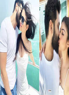 Mouni Roy shares mushy pictures with birthday boy Suraj Nambiar as they chill on a yacht