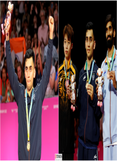 CWG 2022: Lakshya Sen scripts sensational gold medal win in epic singles badminton finale, see pictures