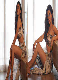 These glamorous pictures of Amyra Dastur in printed co-ord set will leave you stunned!