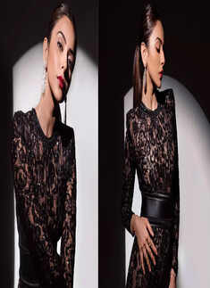 These stylish pictures of Rakul Preet Singh in an embellished jumpsuit prove that she's a true fashionista