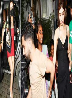 Nysa Devgan looks glamorous in mini dress in these new pictures; parties with gorgeous Khushi Kapoor