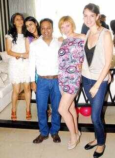 Nalin Gupta's brunch party