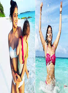 Mesmerising pictures from Shriya Saran's beach birthday you just can't give a miss