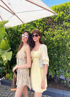 These new pictures of Khushi Kapoor in a white cut-out bodycon dress scream style and glamour