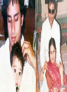 These adorable childhood pictures of Sara Ali Khan with her abba Saif Ali Khan are too cute for words