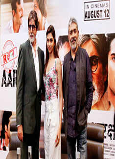 Big B, Deepika promote 'Aarakshan'