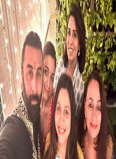 Alia Bhatt and Ranbir Kapoor celebrate their first Diwali post marriage; Neetu Kapoor performs aarti