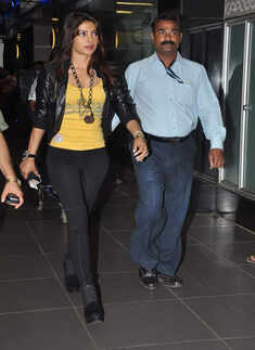 Priyanka spotted at airport