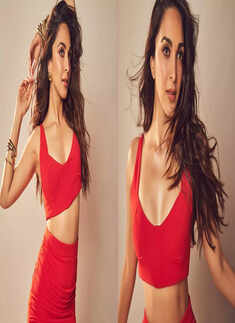 Bollywood fashionista Kiara Advani's glamorous pictures