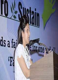 Shefali Shah at 'Fair Trade' movement