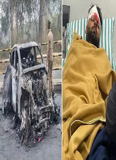 Rishabh Pant injured in road accident near Haridwar, car collides with divider, catches fire