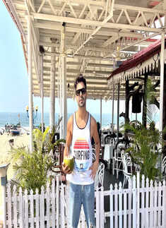 Aparshakti Khurana visits Goa for an event