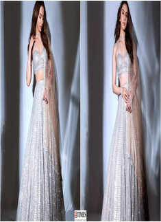 Rakul Preet Singh brings in all the bling in a silver sequined lehenga, see pictures 