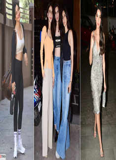 #ETimesSnapped: From Neha Sharma to Nora Fatehi, paparazzi pictures of your favourite celebs