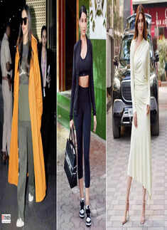 #ETimesSnapped: From Deepika Padukone to Kriti Sanon, paparazzi pictures of your favourite celebs