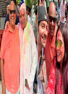 Satish Kaushik attended Javed Akhtar&rsquo;s Holi party a day before his death, pictures go viral