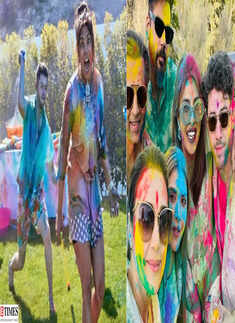 Inside Priyanka Chopra and Nick Jonas&rsquo; fun-filled Holi party with Preity Zinta in LA