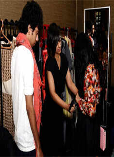 The Dressing room exhibiton