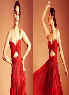 These ravishing pictures of Nikita Dutta in a stylish gown break the internet