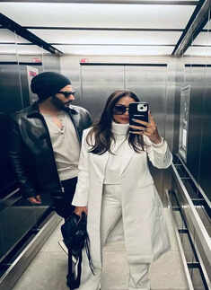 Malaika Arora and Arjun Kapoor dish out glam goals in lift selfies from Berlin