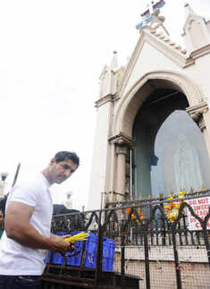 John @ Annual Mount Mary fair