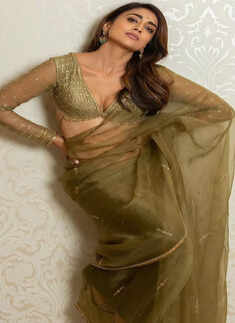 Shriya Saran gives us ethnic inspiration in Indo-Western blouse designs 