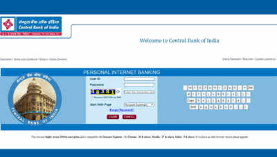 How to Start Internet Banking in Central Bank of India  