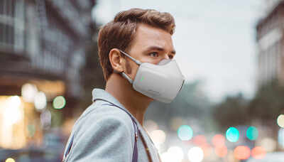 LG launches electronic mask with wearable air purifier and UV-LED