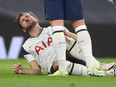 Tottenham Hotspur Suffer Harry Kane Injury Blow Football News Times Of India