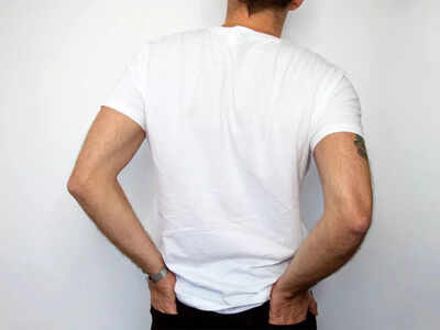White t-shirts for men: A classic 
