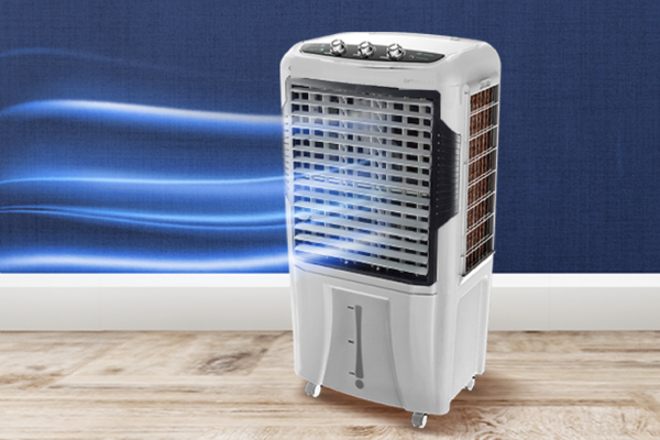 Automatic Oscillation White Compact Design 8-Hour Timer 3 Litre Tank Pifco P65002 Digital Air Cooler with Remote Control 