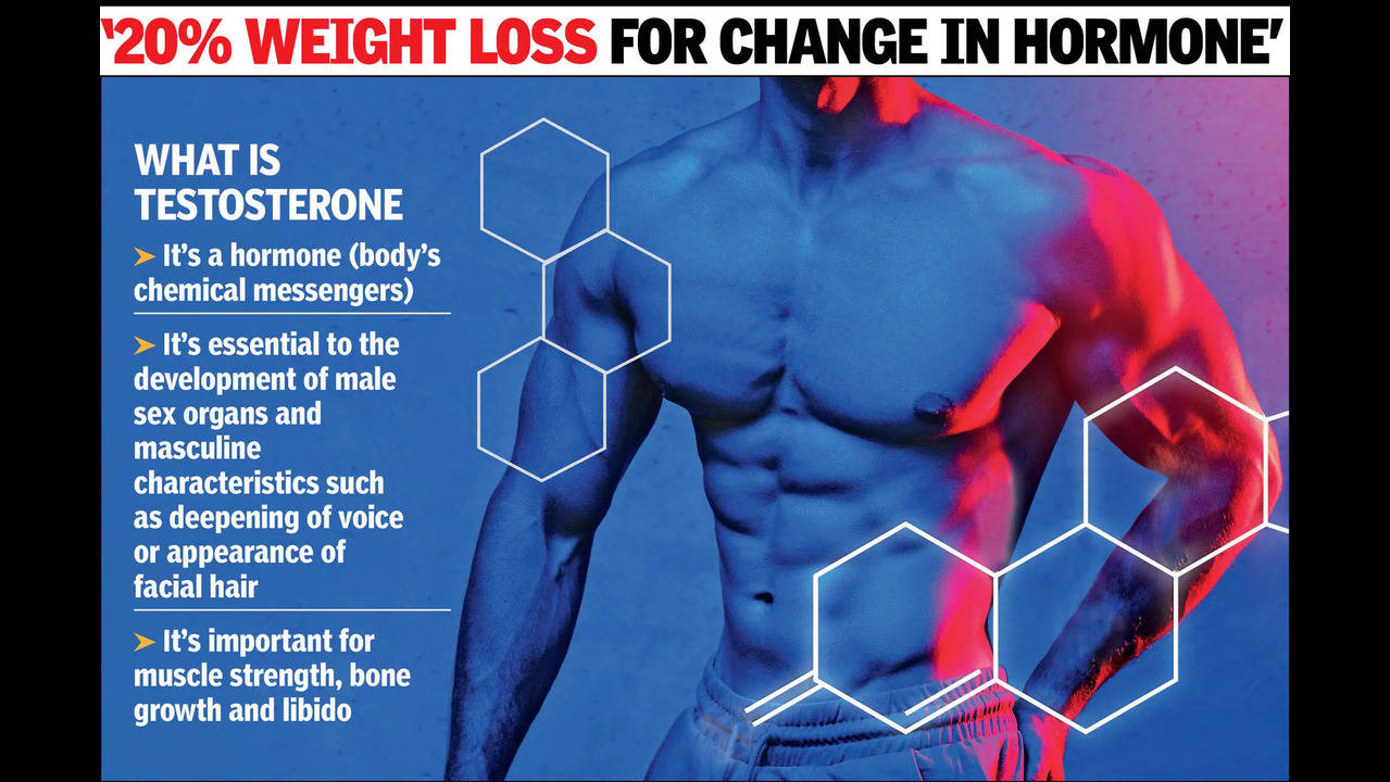 Testosterone Deficiency: 60% of obese youths in city study had low  testosterone | Mumbai News - Times of India