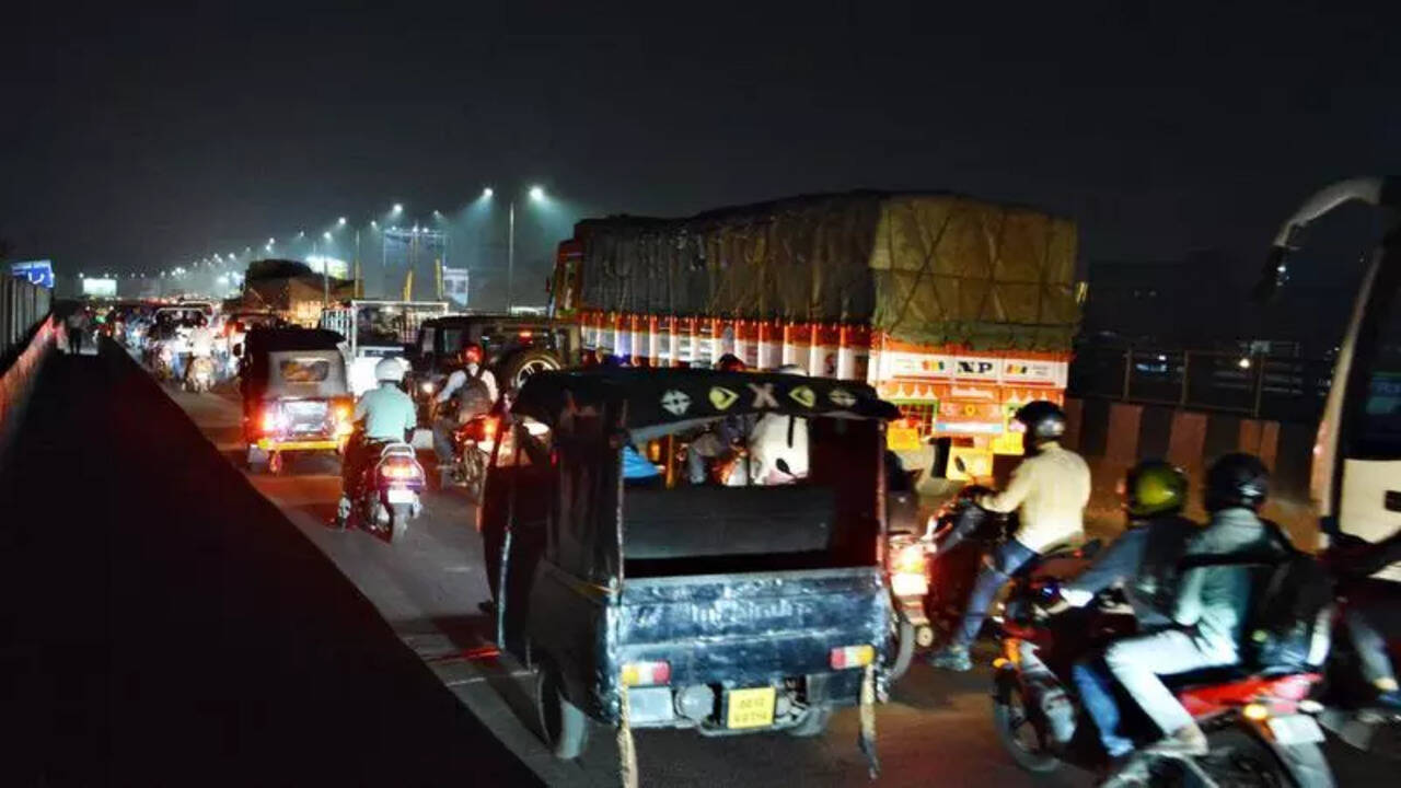 Goods vehicles barred from using city part of NH-16 during evening
