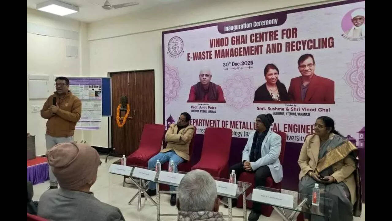 New centre at IIT-BHU to help in e-waste management