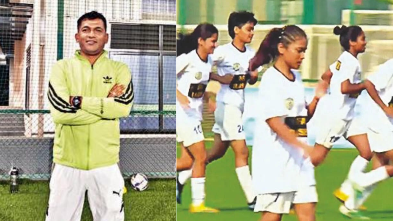 Coach borrows Rs 10L to fire Madhya Pradesh rural girls' team to national women's football league