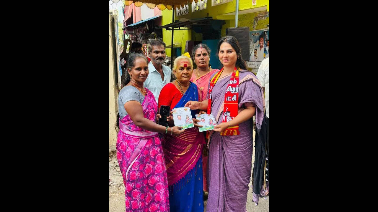 Tamil Nadu assembly polls 2026: ‘People don’t see me as a trans candidate, but as a sister’, says NTK’s Villivakkam candidate Roshini