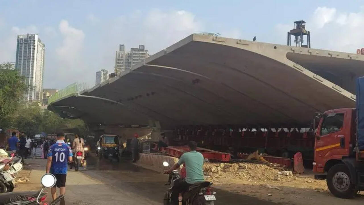 BMC corporator slams lack of safety measures at Goregaon-Mulund Link Road project site on Film City Road in Mumbai