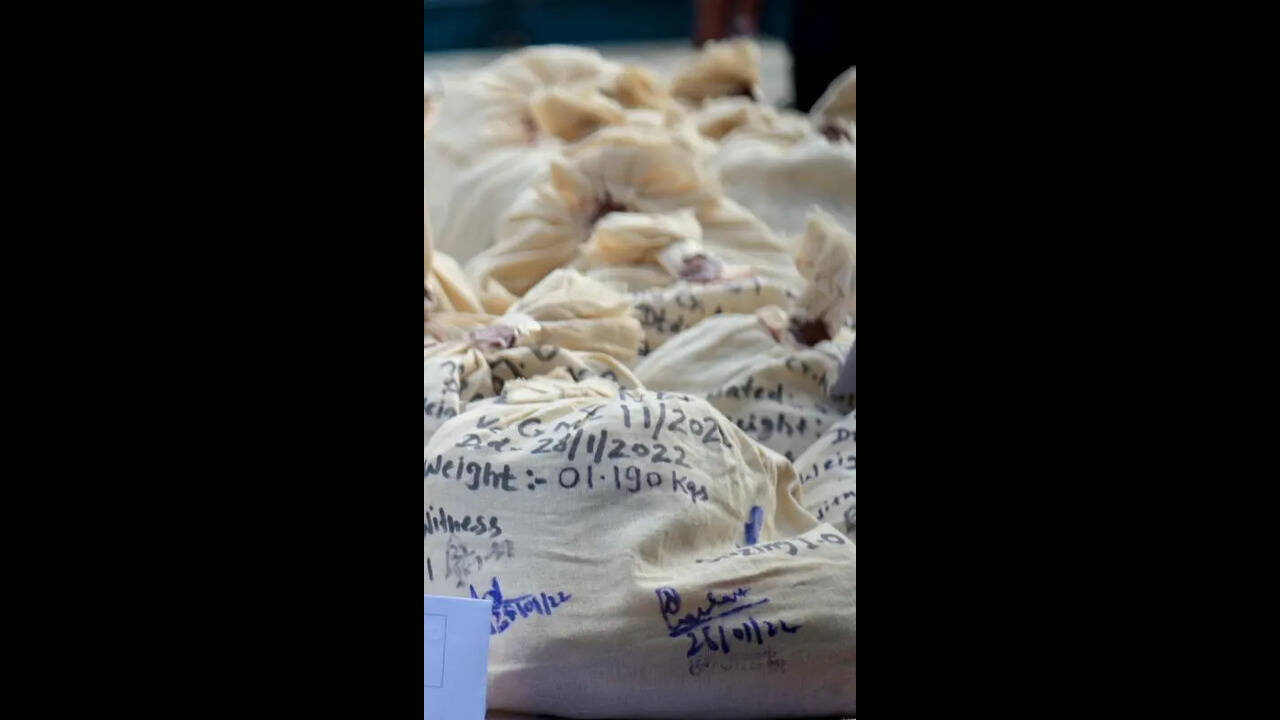 Drug module with Pak links busted, 64kg heroin seized